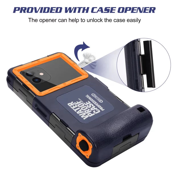 Video UrbanX [15m/50ft] Photo Lanyard Surfing Protective for Oppo Inch all Waterproof Housing Underwater Phones A53s to LCD Diving Professional And Case 6.9 with Snorkeling Up Swimming