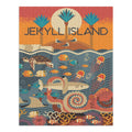 Piece Georgia, Island, Family, (1000 Adults 19x27, for Made Size in Jigsaw Textured Challenging Puzzle Jekyll Geometric Puzzle, ) and