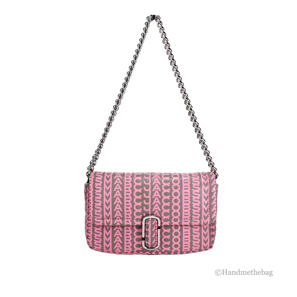 Pink Mini Jacobs Bag Leather The Monogram Shoulder Neon J Marc Marc Crossbody