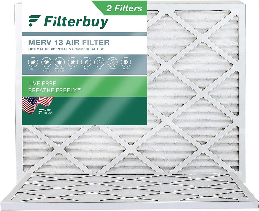 HVAC 16x20x1 Air Filterbuy AC MERV Filters Furnace 13 (2-Pack) Pleated