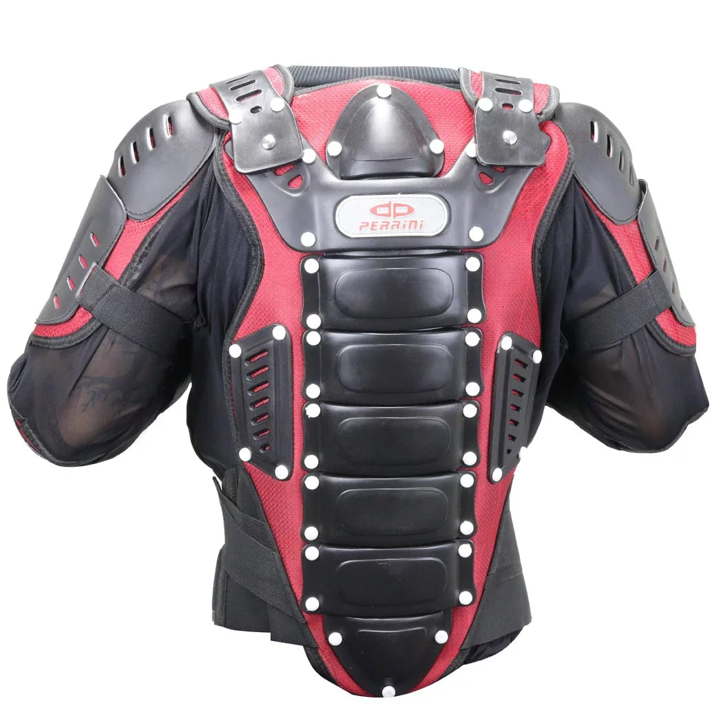Full Body & Approved Motorcycle Red Armor Perrini - Jacket Medium Black