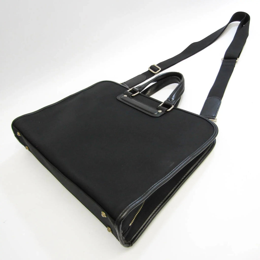 Bag Pre-Owned Men's Black Paul Document Nylon Smith Case,Shoulder (Good)