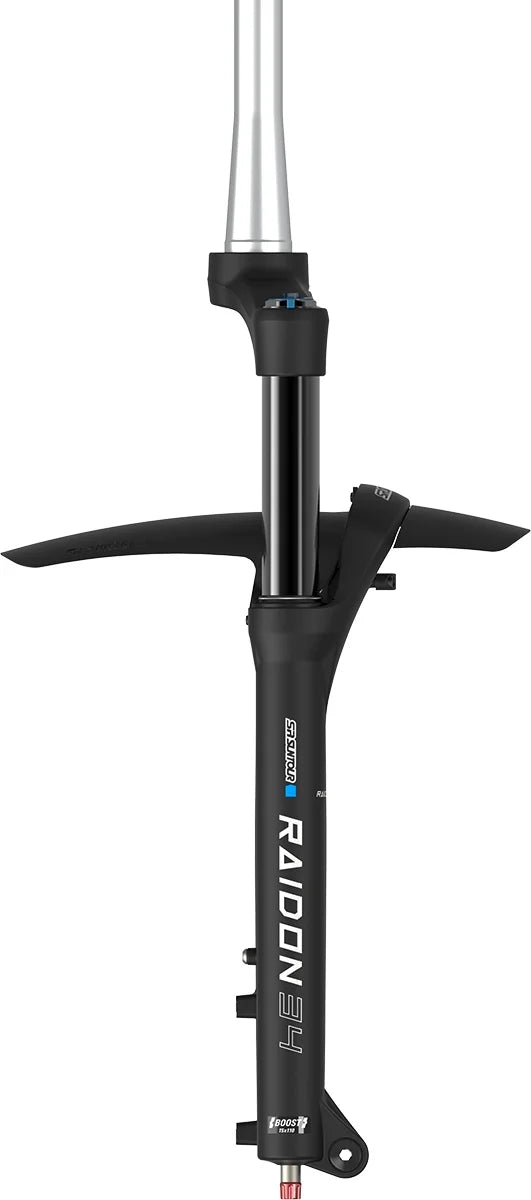 MTB Travel RAIDON34 SUNTOUR 120mm 110X15mm) (Manual) Suspension 27.5" SR Tapered (BOOST: Fork Bicycle Air