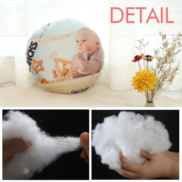 Screang England Decoration Flag Round Facial Makeup Cap Pillow Head Throw Home Cushion