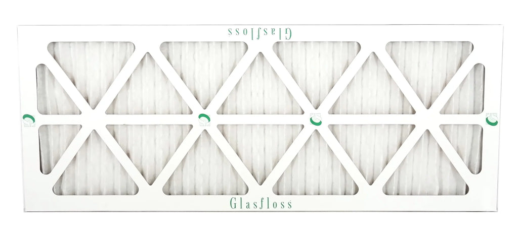 AC - - 4) 10 Office - Pleated Air 2" - Glasfloss Air - (Pack Filter The USA. HVAC In Made Filter - 14x36x2 or MERV Filter Air of Home or Furnace