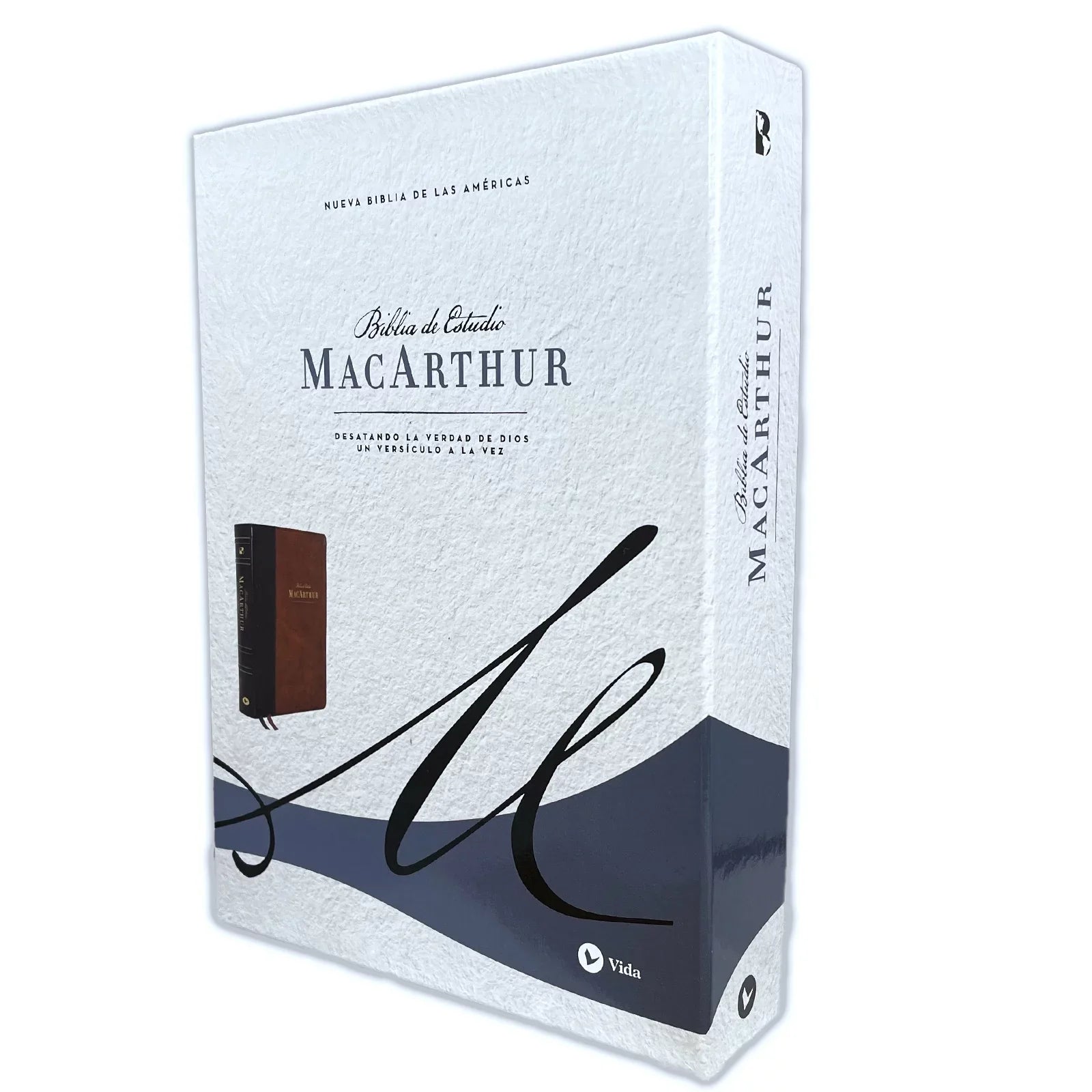 Con Macarthur, Café, Nbla Colores, de Leathersoft, Interior (Other) Estudio a Biblia Índice
