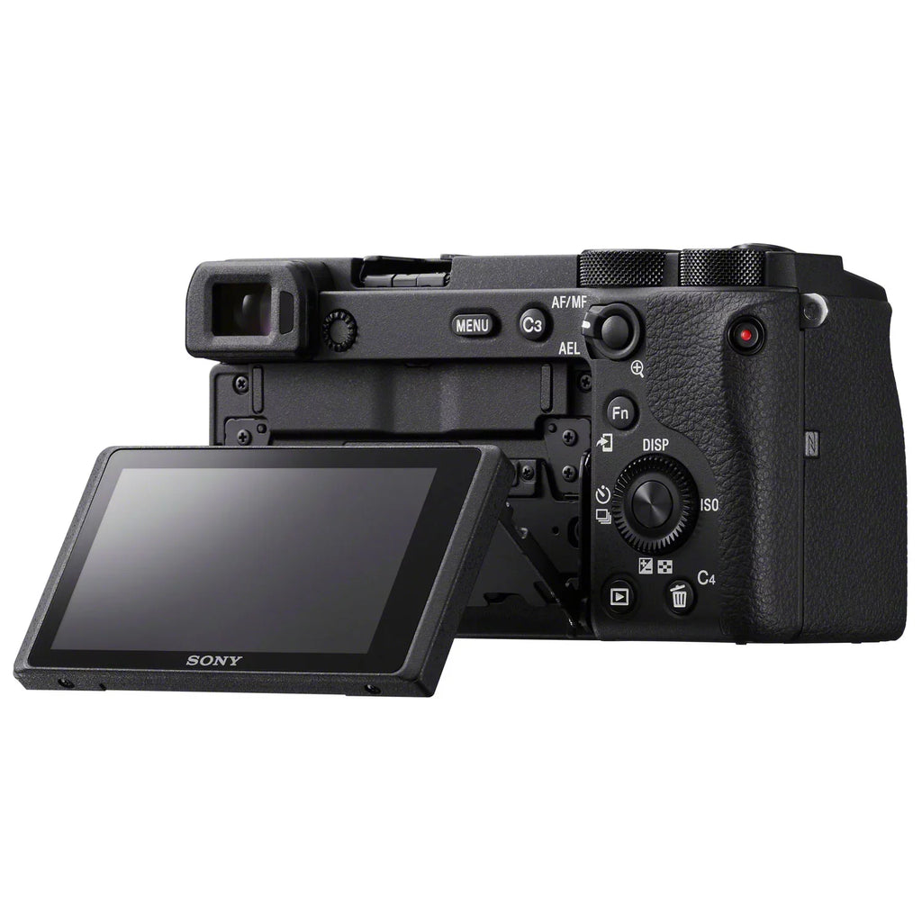 Body Fast Accessories Camera + Case Lens Video a6600 APS-C Backpack + Deco Prime Travel Full-frame + Software FE and F1.8 4K Camera SEL50F18F ILCE-6600B Mirrorless Gear Bundle 50mm Kit + Photo