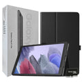 Touchscreen Screen A7 Tablet Case, Inch Lite Galaxy microSD Tab Protector, International and 8.7 Bundle 11 Android Stylus 32 Card Wi-Fi 32GB Gray Leather 2021 Samsung