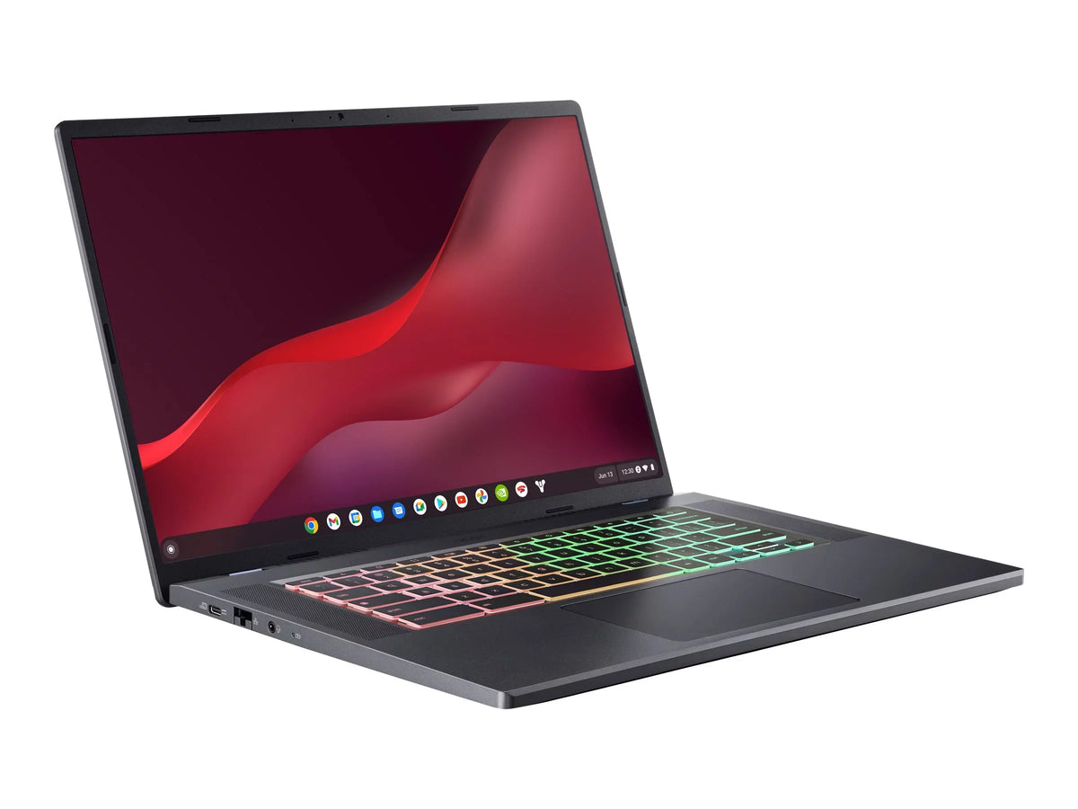Wi-Fi Graphics Intel gray Core Hz GE - x - SSD Iris - - - RAM NVMe @ OS GHz CBG516-1H 16" - (WQXGA) Chromebook 1240P Acer 6E 516 kbd: 120 Intel up 1600 - Xe 2560 16 4.4 Chrome US 256 to - - GB - i5 / titanium GB IPS