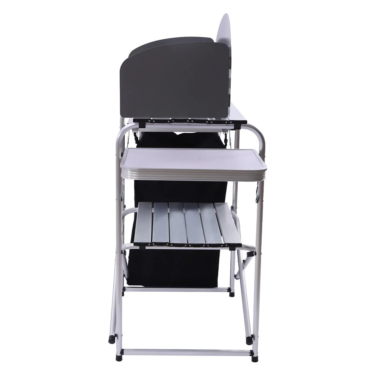 exterior with Detachable Table Windscreen DENEST Kitchen Camping Table Folding Cooking