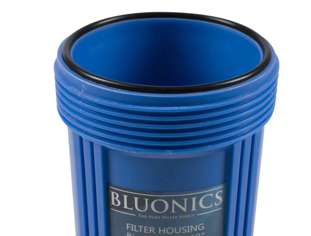 with Dirt, House Micron 5 Whole for Big Bluonics Undissolved liquid Iron, and Particles Sand, Sediment Cartridge 10" Filter Rust, Blue Sediment