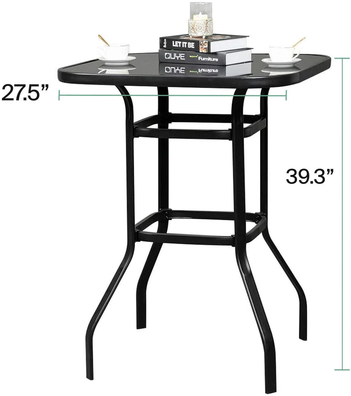 liquid Madison Modern Glass Use For Bar & Table Resistance Poolside