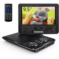 with Car, Portable 9.5" Yoton Hours Player and 4-6 Built-in Battery for Swivel Kids Screen, 7.5"