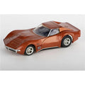 HO 454 Corvette AFX22047 Metallic Slot Cars Orange AFX/Racemasters Racing 1971