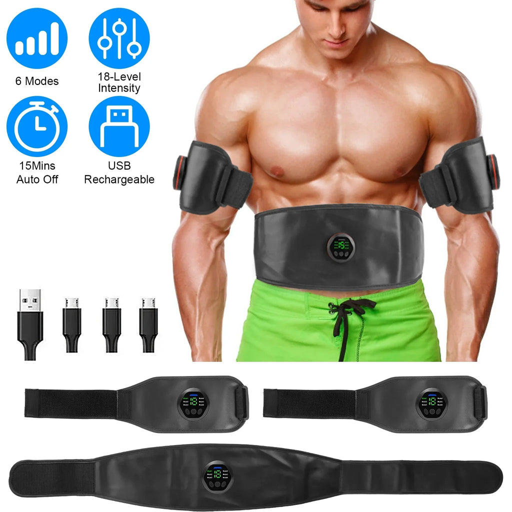 Levels Modes Stimulator ABS 6 Abdominal Home Muscle Intensity Training with Equipment iMounTEK Office Fitness 18