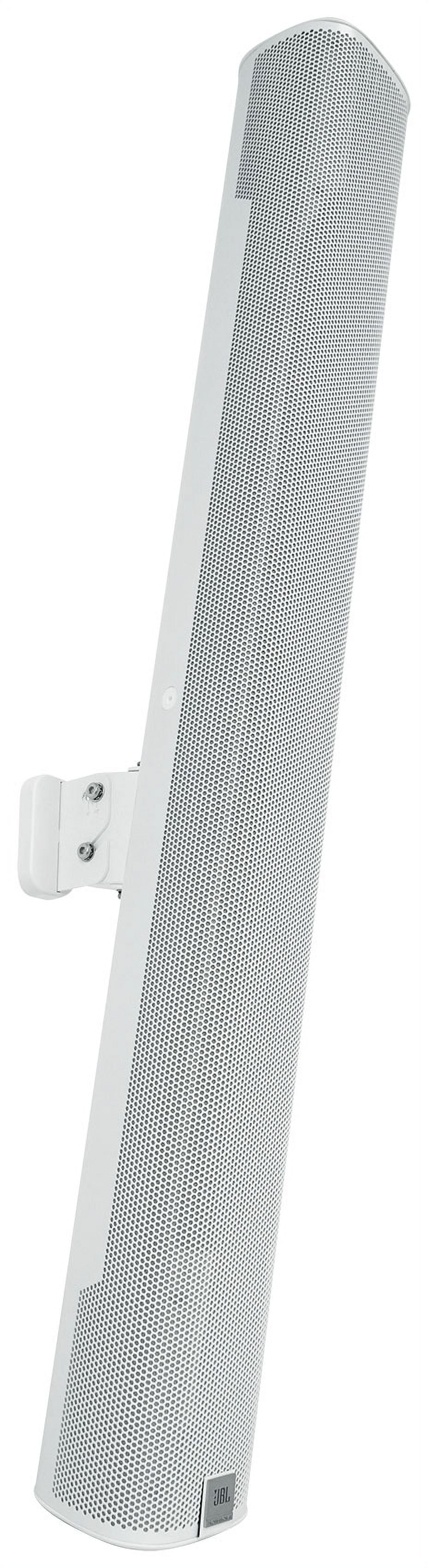 Commercial White 70V (2) 32" Mount Column COL800- Array Wall Speakers+Amp
