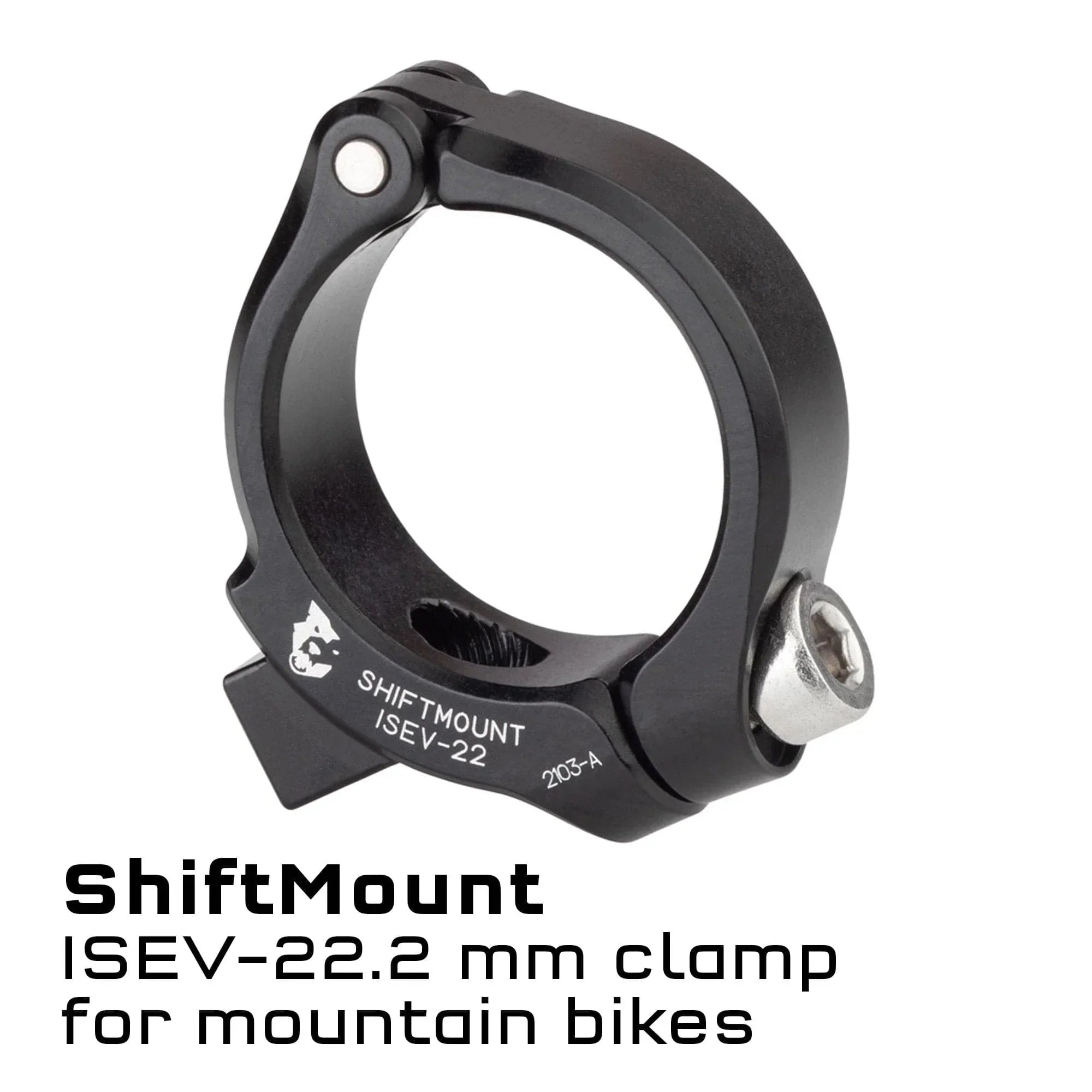 I-spec for Clamp - Tooth Wolf 22.2mm Shifters ShiftMount