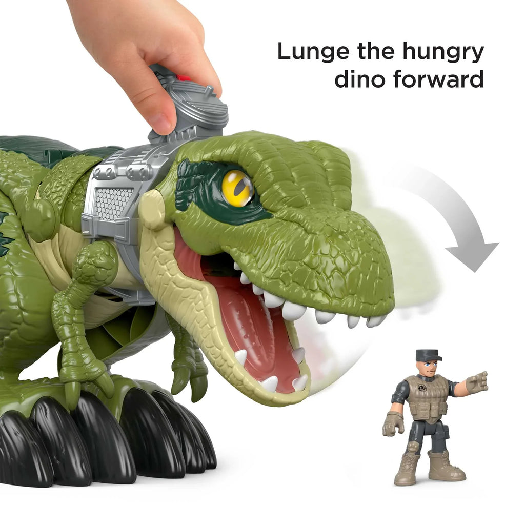 Dinosaur Playset Mouth Mega World Jurassic T.Rex Imaginext