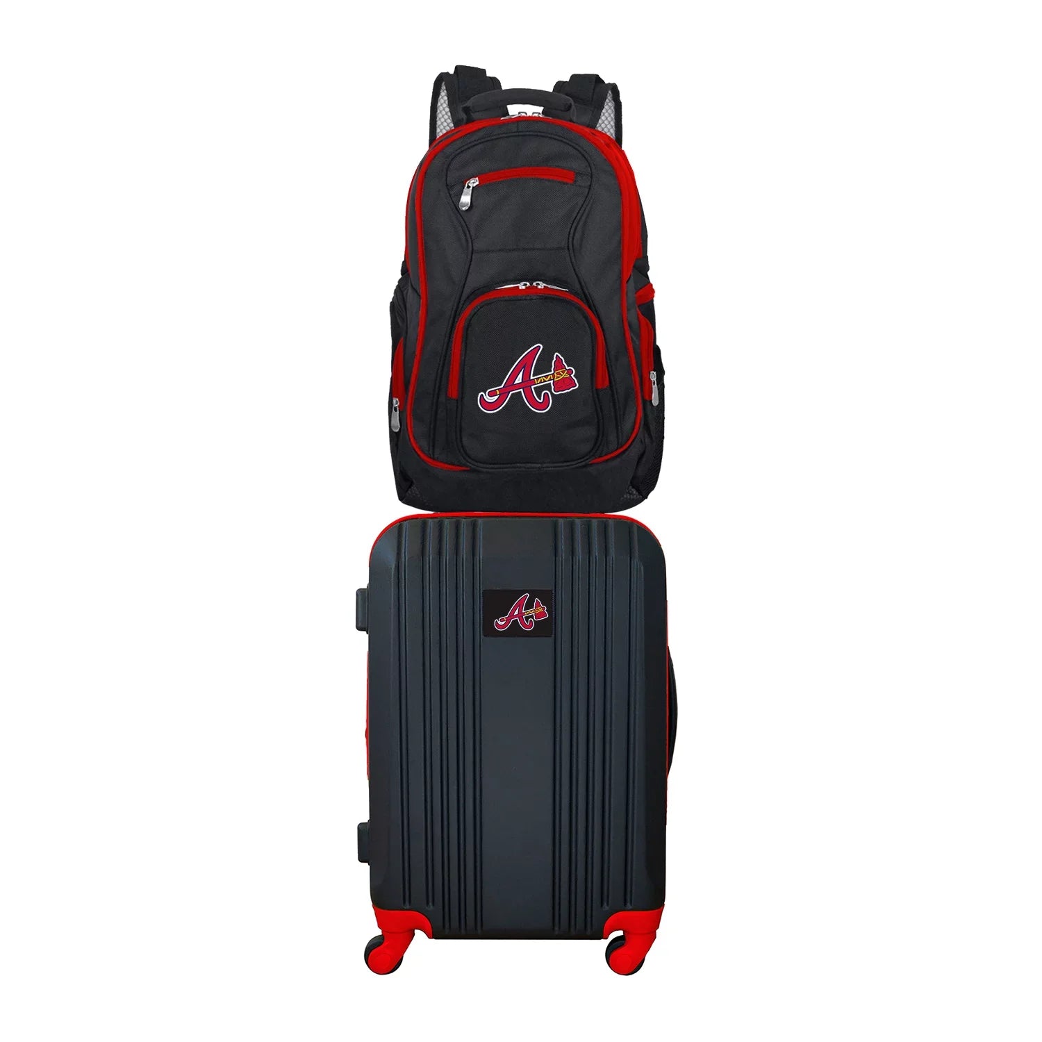 2-Piece Braves Set and Luggage Backpack Atlanta
