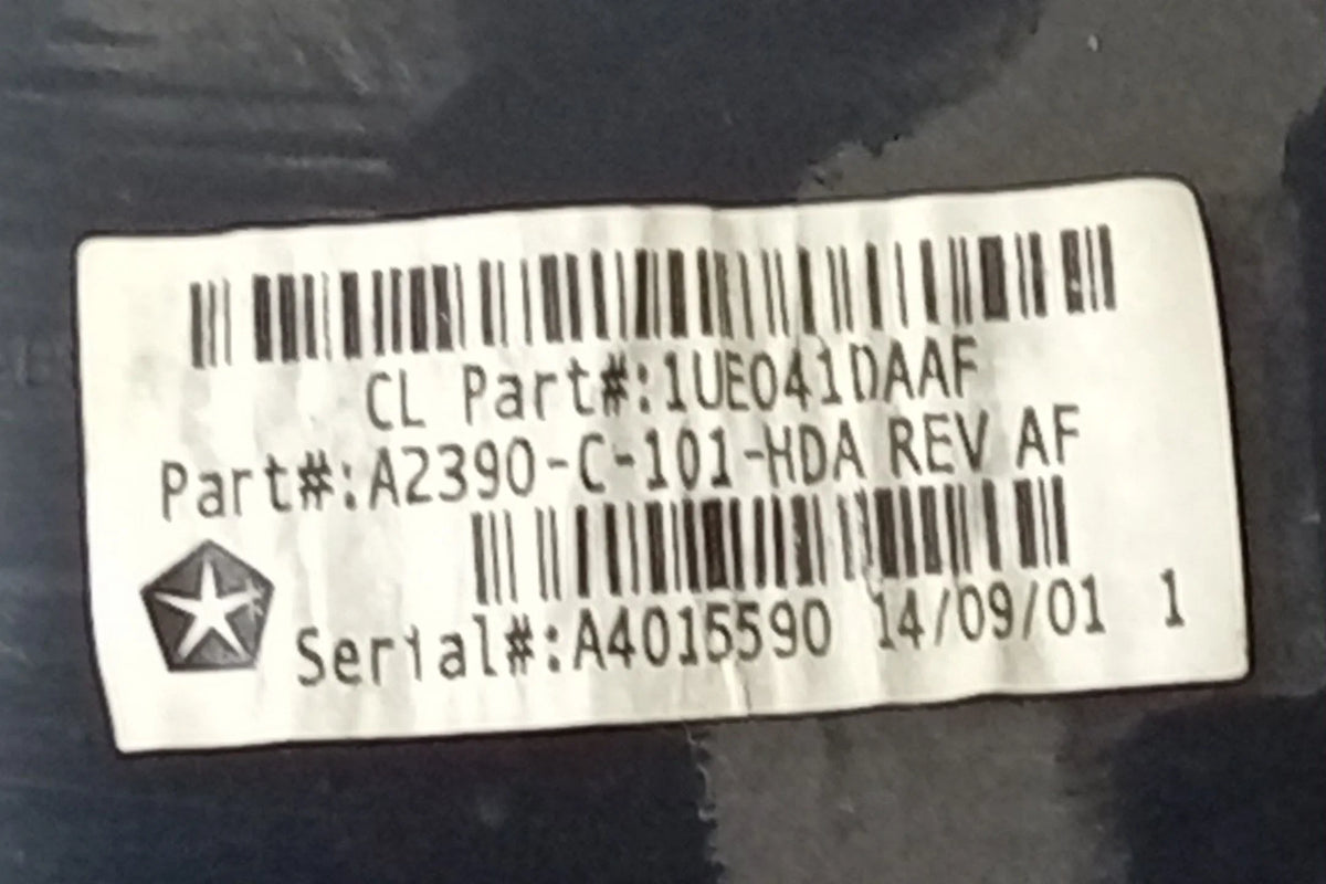 (Good) 2015 Cherokee Console Jeep 15 Overhead Roof Pre-Owned OEM