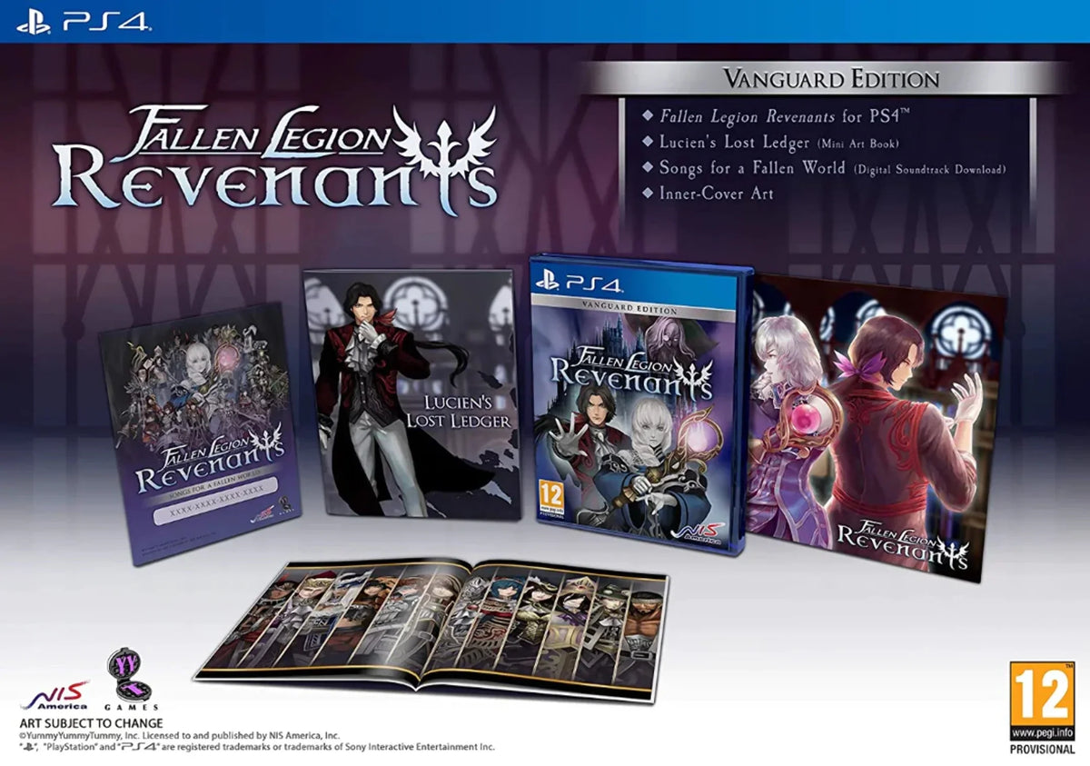 4 (PS4) PlayStation - Legion Edition Vanguard Fallen Revenants