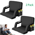 Lawns, Tournament for 2 for Wide Soccer Chair Bleacher National Backyards Stadium Worcest Women's Seat, Folding Moistureproof Thicken Bleachers, Pack