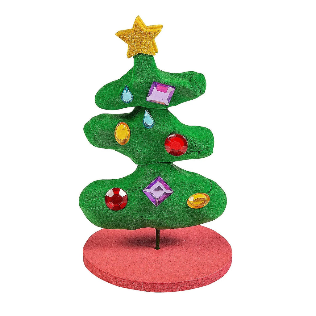 Christmas 12 Dry Air Makes Express Fun Tree - Kit Craft Clay