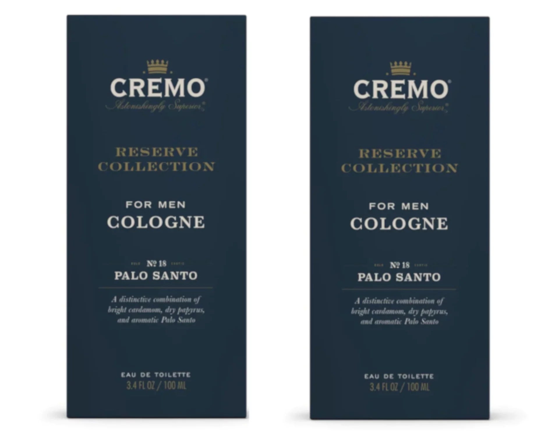 For Cologne Pack Collection - Santo, 3.4 Palo No. of Men Oz. Cremo 18 Reserve Fl. 2