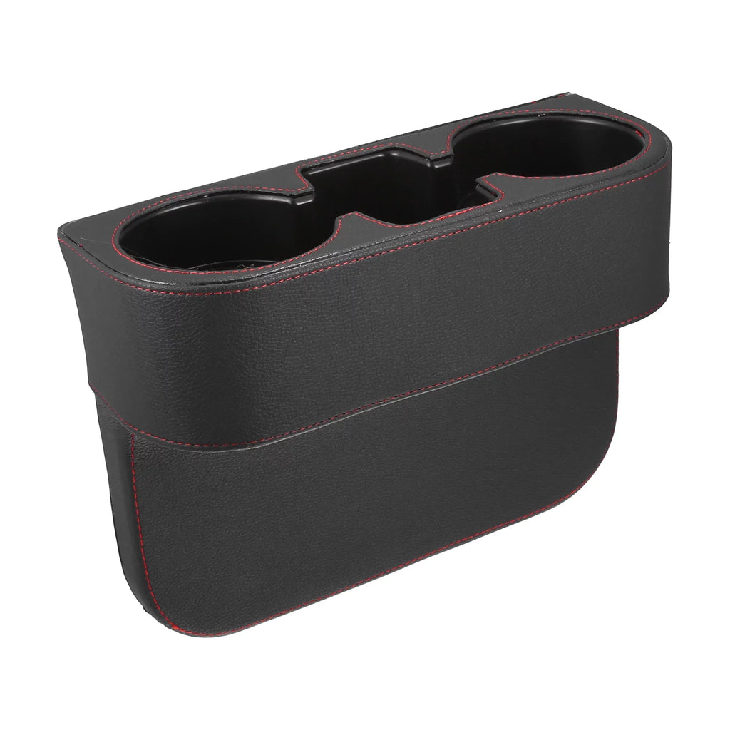 Cup Console Storage Car Filler Gap Pocket Box Holder Seat Black Multi-function Side Organizer Red Seat Car