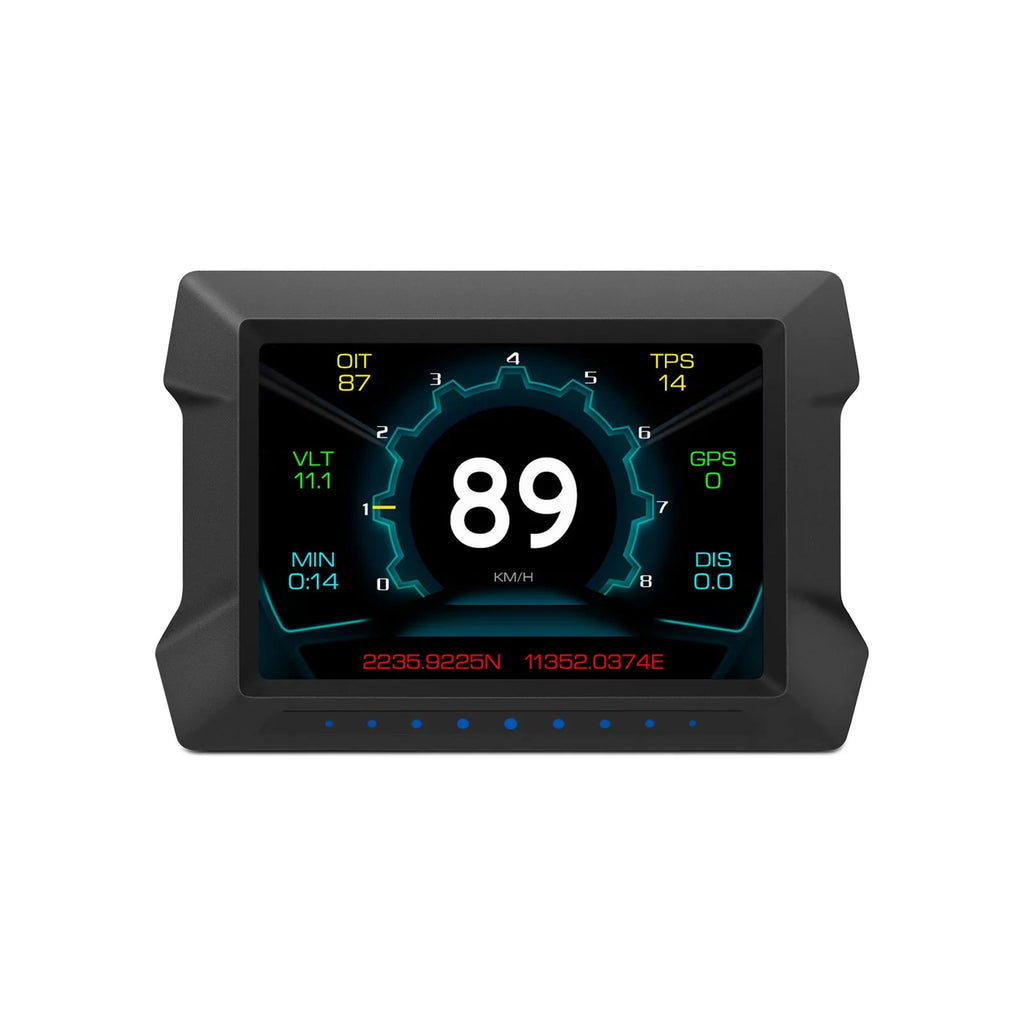 Speedometer Meter Diagnostic Driving P22 Gauge, Slope OBDⅡ Vehicles Overspeed Computer Universal for Car Multi-Functions and All Digital HUD Computer Trip Car