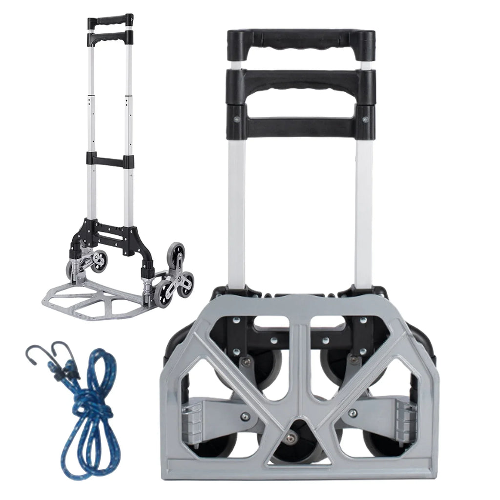Trolley Moving Heavy Workplace, Portable Stairs Distribution Duty Folding Luggage, With | For Dolly | Collapsible Moving, Travel, Warehouse Wheels Truck Shopping, For