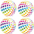 Ball Jumbo Colorful Set of Intex 59065EP Panel Giant Beach Big 4 Inflatable