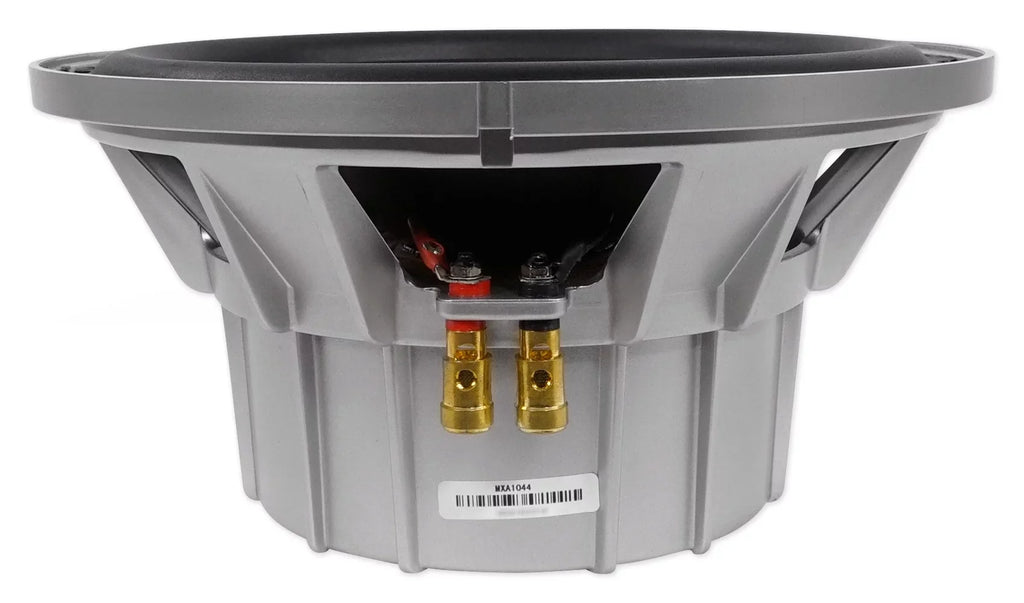 Dual Memphis Marine Boat Audio 10" 500 MXA1044 Subwoofer 4-Ohm Watt Sub LED