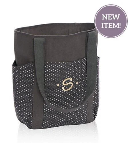 Shoulder EMBROIDERY Utility NO Go Swiss 31 New In Mummy Shopping Bag Tote Charcoal Hobo To Gift City Dot