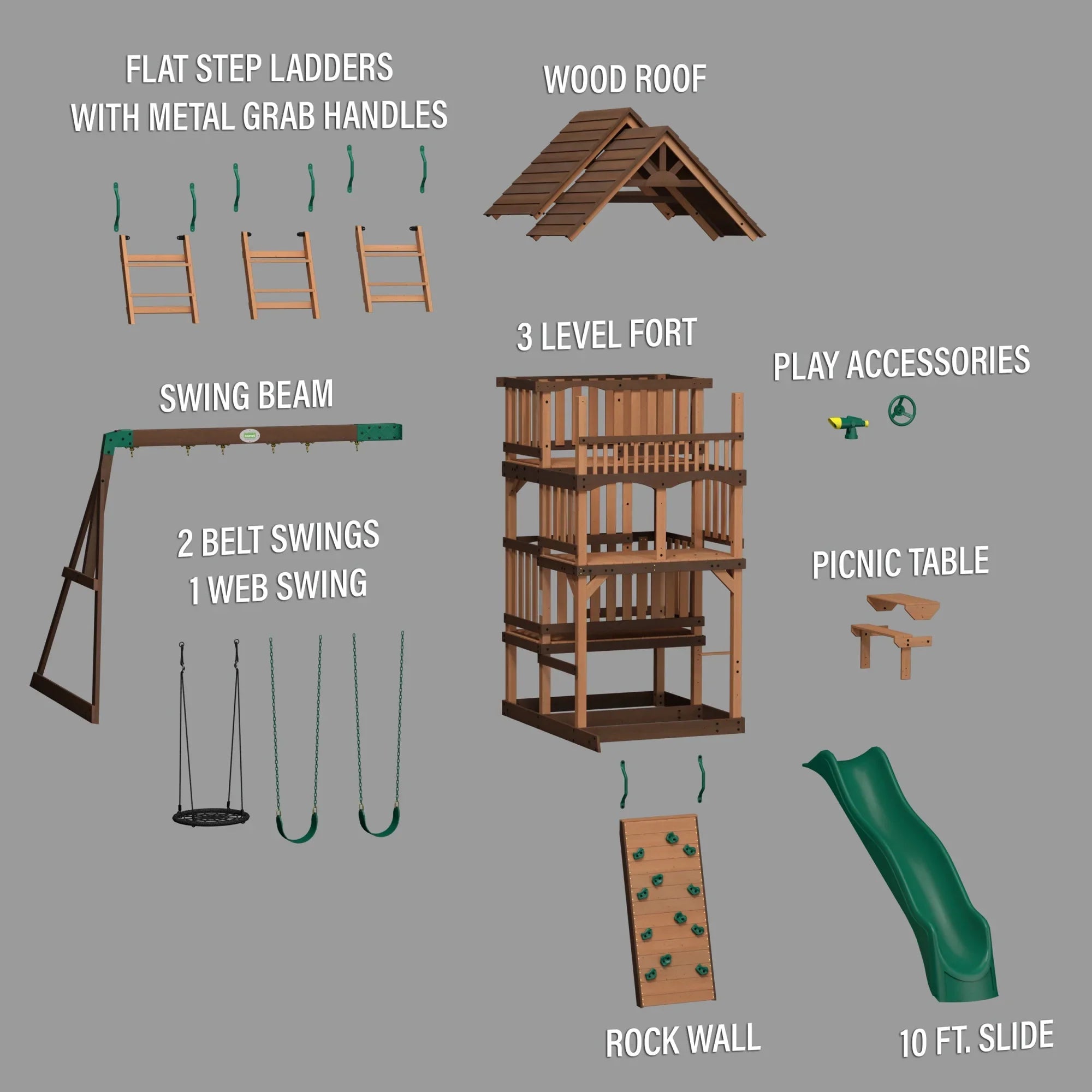 Discovery Set Backyard Highlander Swing