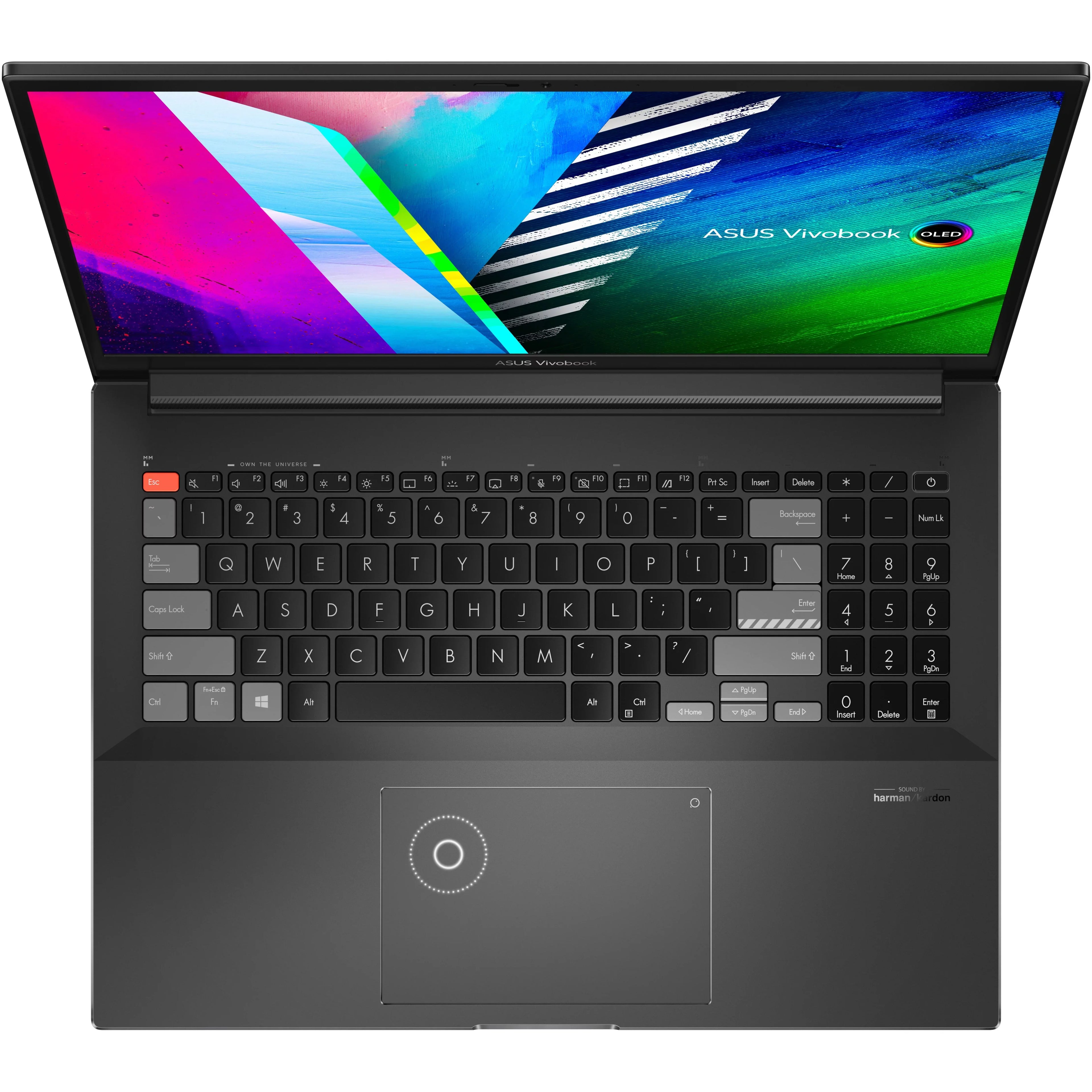 Home, Ryzen Windows Gray, , 16X 16\" 11 Vivobook 5800H, 7 3050 Ti, 1TB , M7600QE-DB74 Pro GeForce +, Black/Earl Asus M7600, 16GB