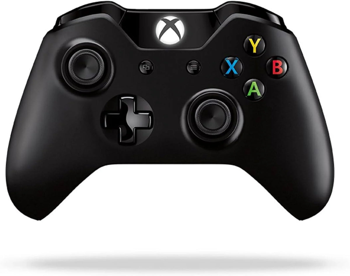 Original Black 500GB 2 Controller New Xbox Microsoft Gaming Console HDMI One with Kit Like Bundle Cable Cleaning
