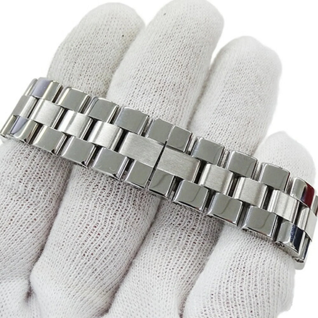 Watch Date (Fair) Roadster Stainless W62016V3 Ladies Polished Quartz Cartier Pre-Owned Silver Steel