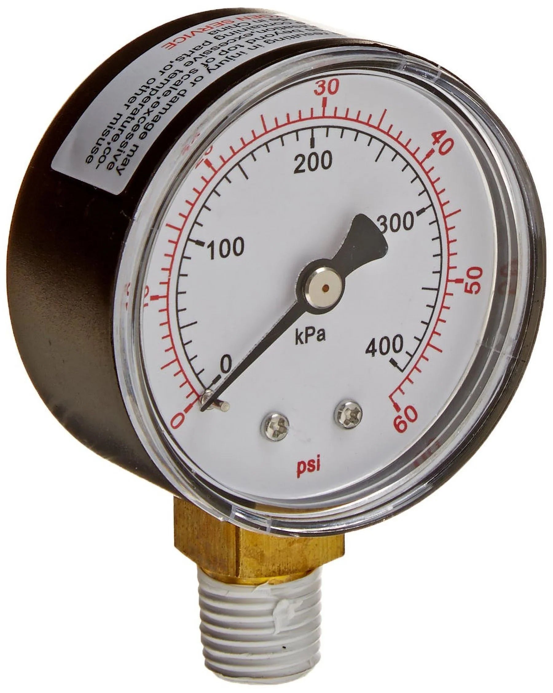 Pentair Sta-Rite Pressure 15060-0000T Gauge