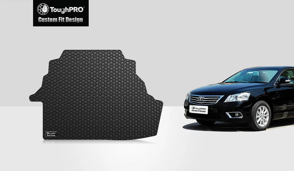 Fits - in - 2008 - Heavy Rubber - ) Black with Mat Trunk All Duty ToughPRO (Made Climatic Camry