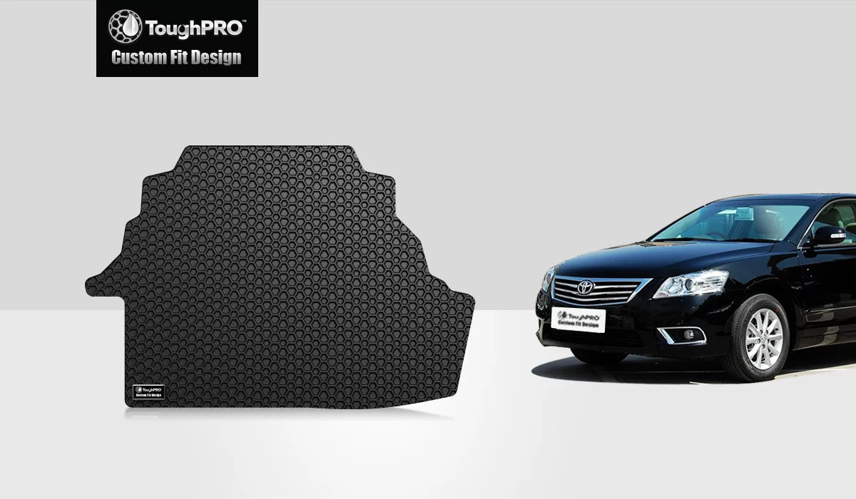 Fits - in - 2008 - Heavy Rubber - ) Black with Mat Trunk All Duty ToughPRO (Made Climatic Camry