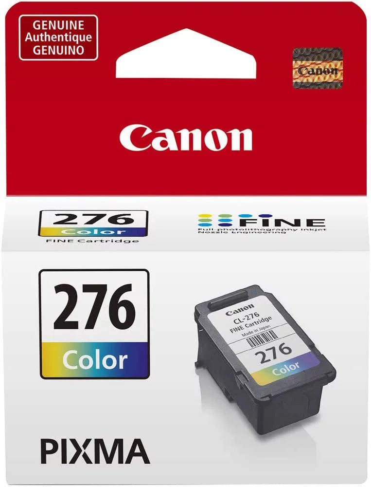 and Cartridges (Retail Black -276 Color Ink -275 Packaging)