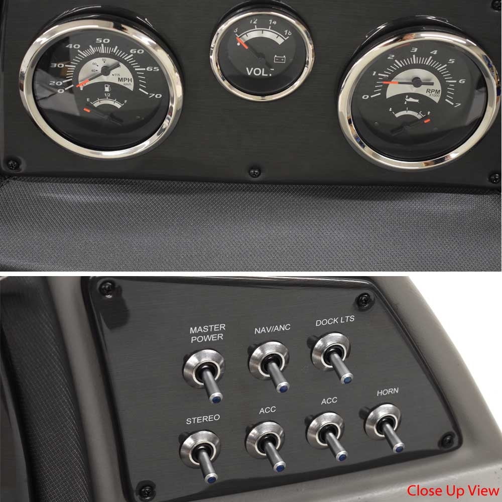 Console 2249445 Dash Gray Lowe Mercury Teleflex Vessel Inch | 32 Panel