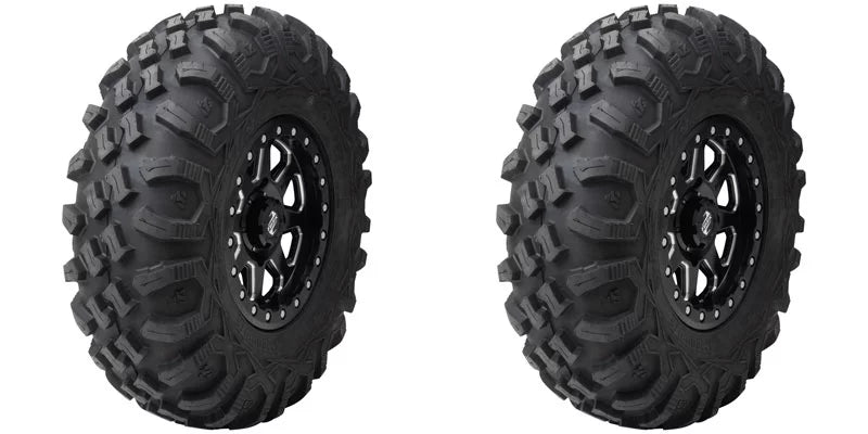For 27x10-12 Radial 2020 Megabite Tire (2 Pack) 900 Tusk Trail Fox Edition