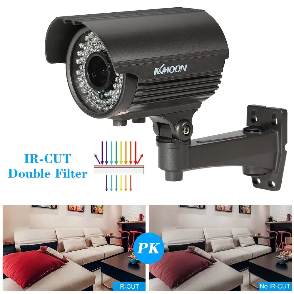 AHD CMOS Lens, System, Indoor, CCTV Weatherproof Vision, Zoom PAL Varifocal Camera, 2.0MP Analog Manual Night Andoer 1080P 1/3”