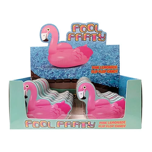 .6-oz. Party Lemonade Tin - Flamingo Candies Strawberry Pool