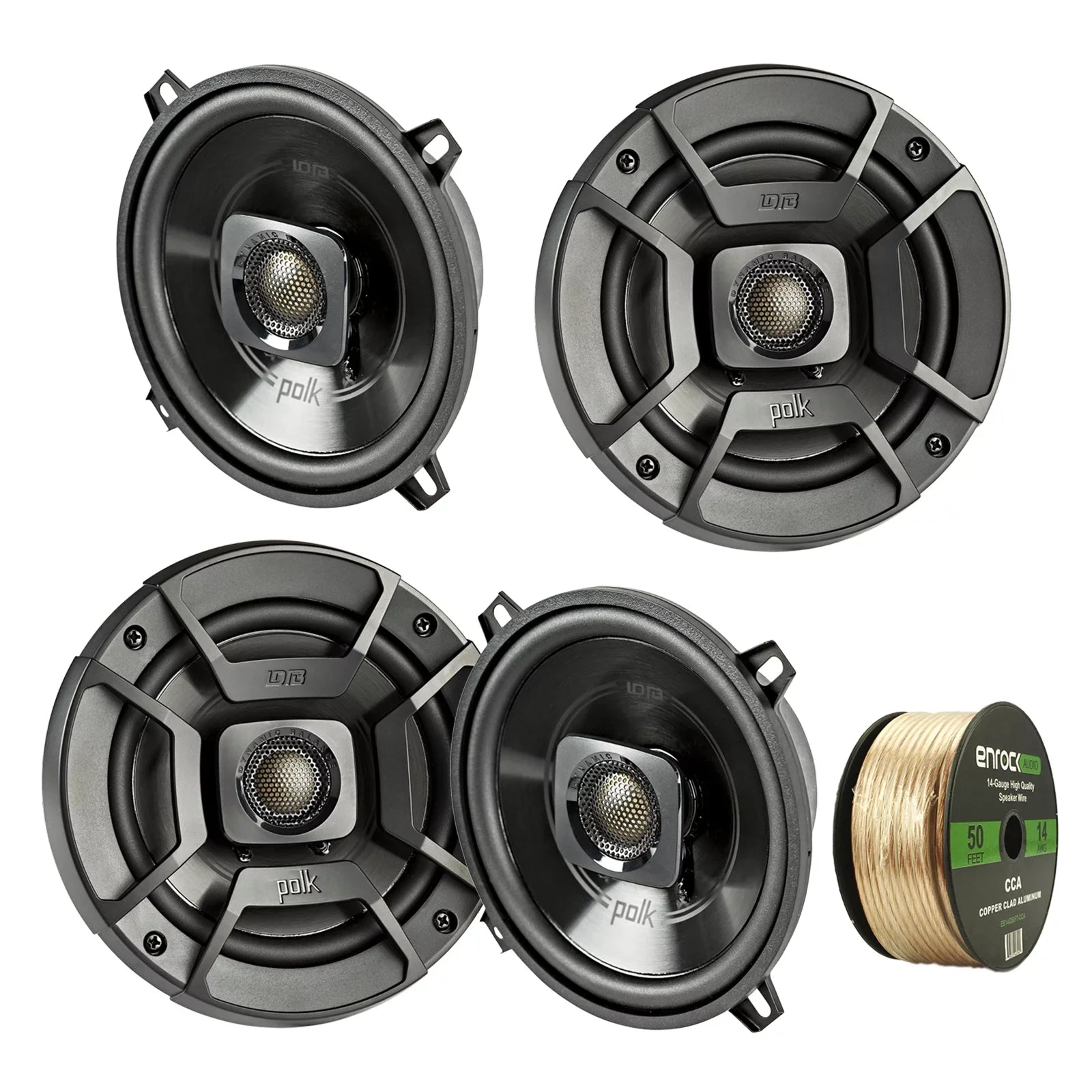 Audio Speakers Polk DB522 300-Watt 2-Way 4x 5.25-Inch