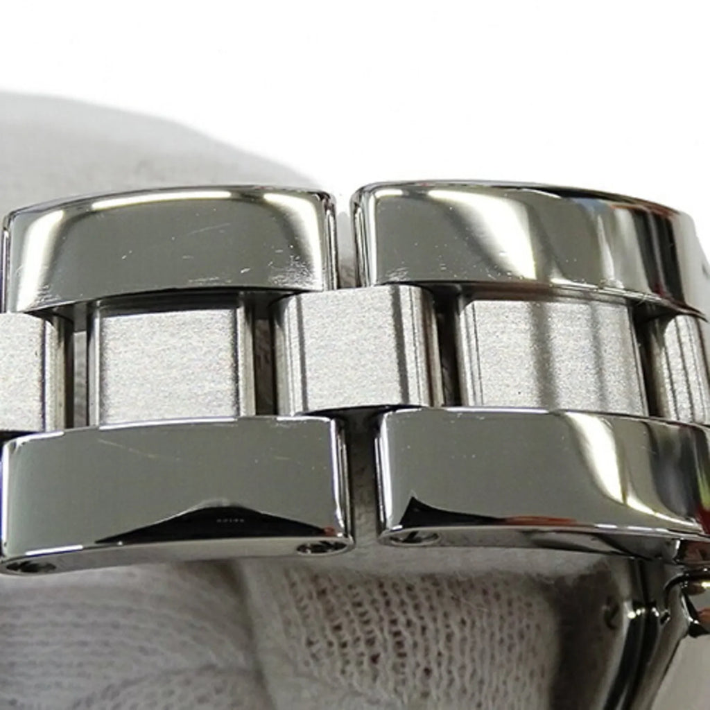 Watch Date (Fair) Roadster Stainless W62016V3 Ladies Polished Quartz Cartier Pre-Owned Silver Steel