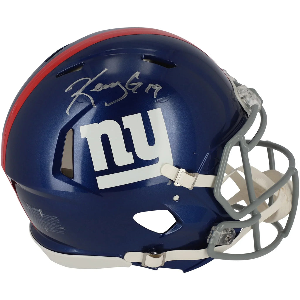 Speed Golladay Authentic York Authentic Kenny - Helmet New Giants Certified Fanatics Riddell Autographed