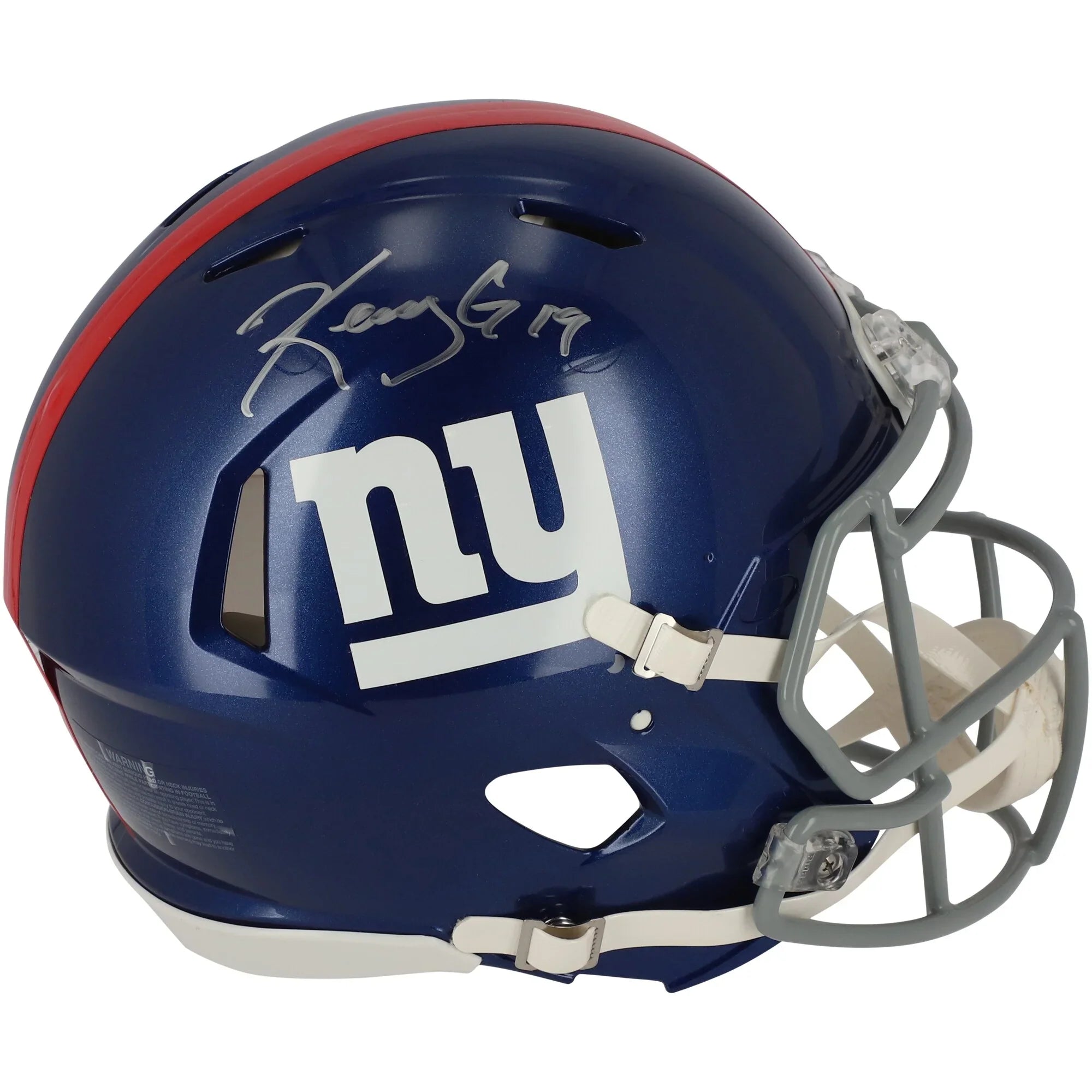 Speed Golladay Authentic York Authentic Kenny - Helmet New Giants Certified Fanatics Riddell Autographed